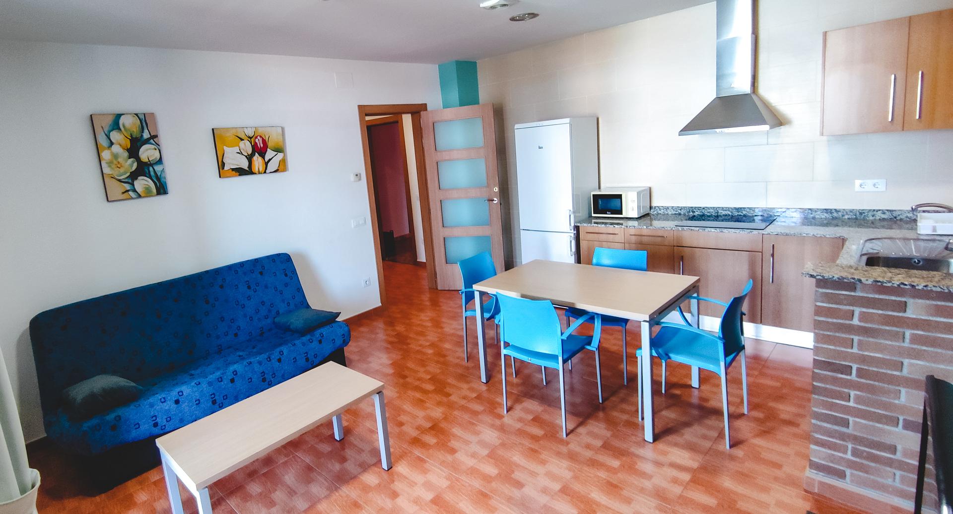 Apartamento de 2 dormitorios