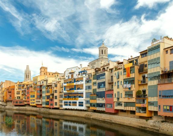 Las casas d'Onyar y el Barrio Viejo