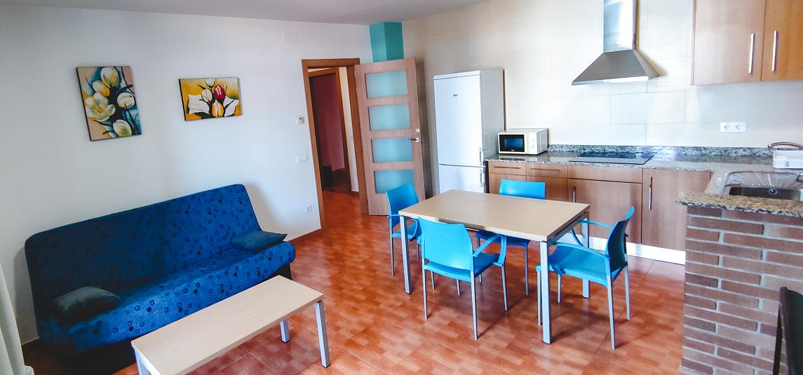 Apartamento de 2 dormitorios